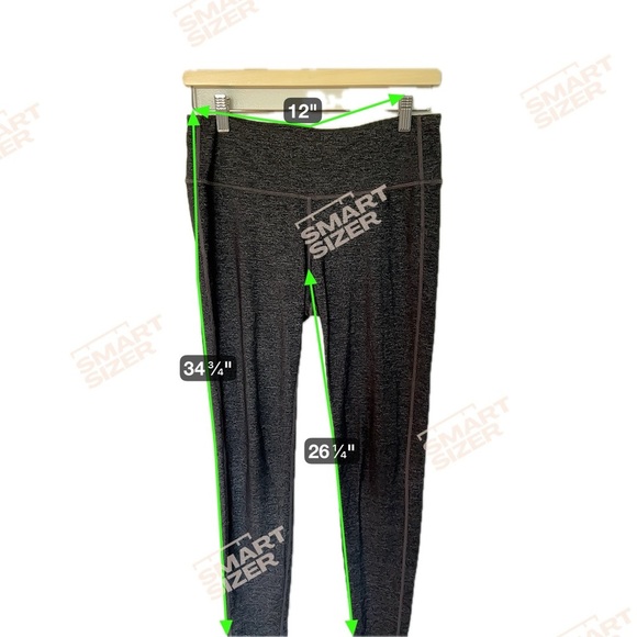 Athleta Charcoal Gray Leggings - Picture 3 of 6